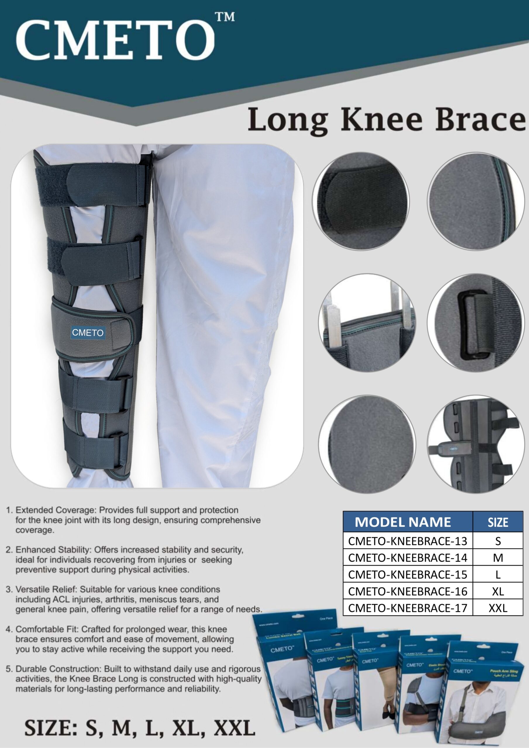 Long Knee Brace
