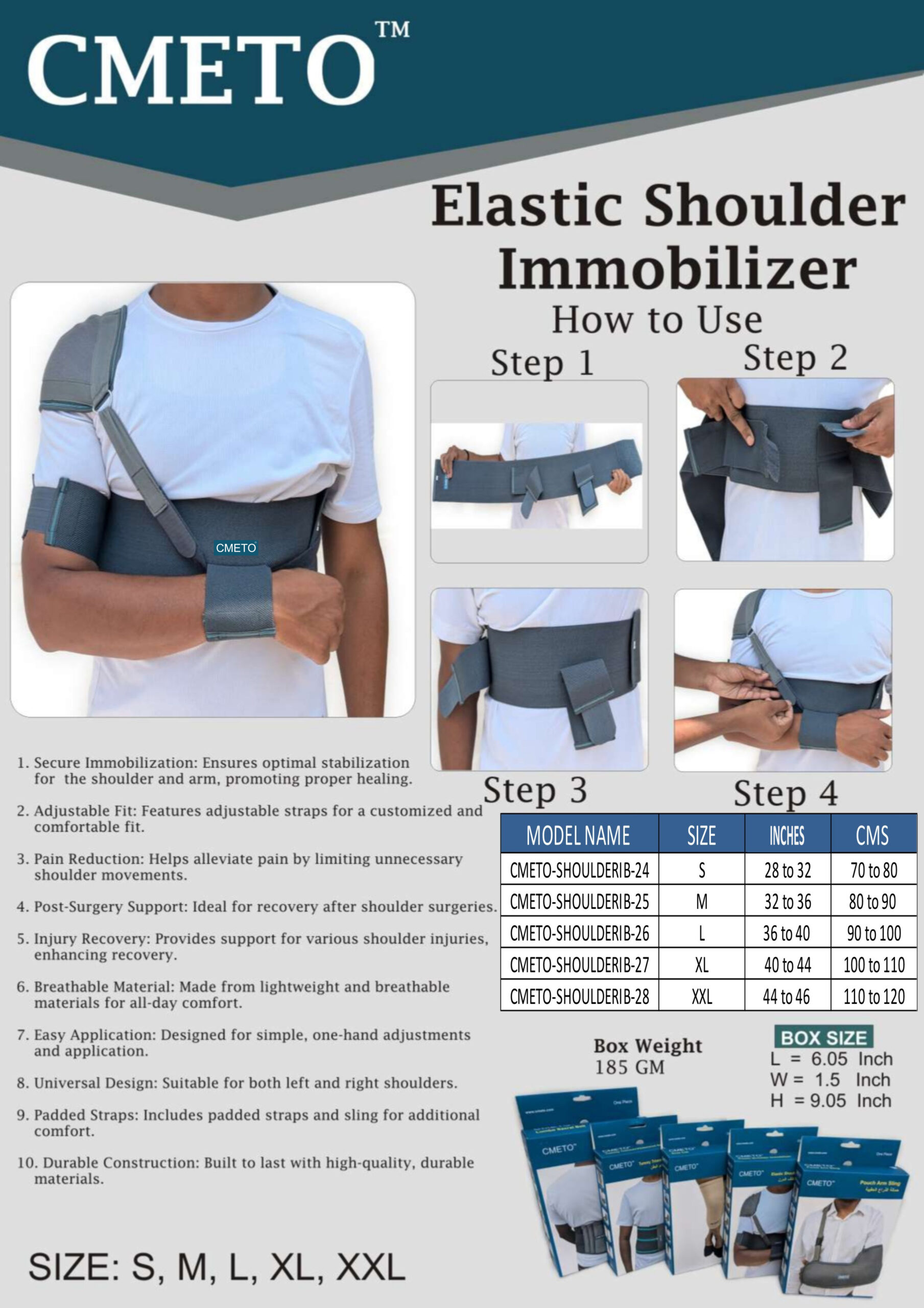 Elastic Shoulder Immobiliser