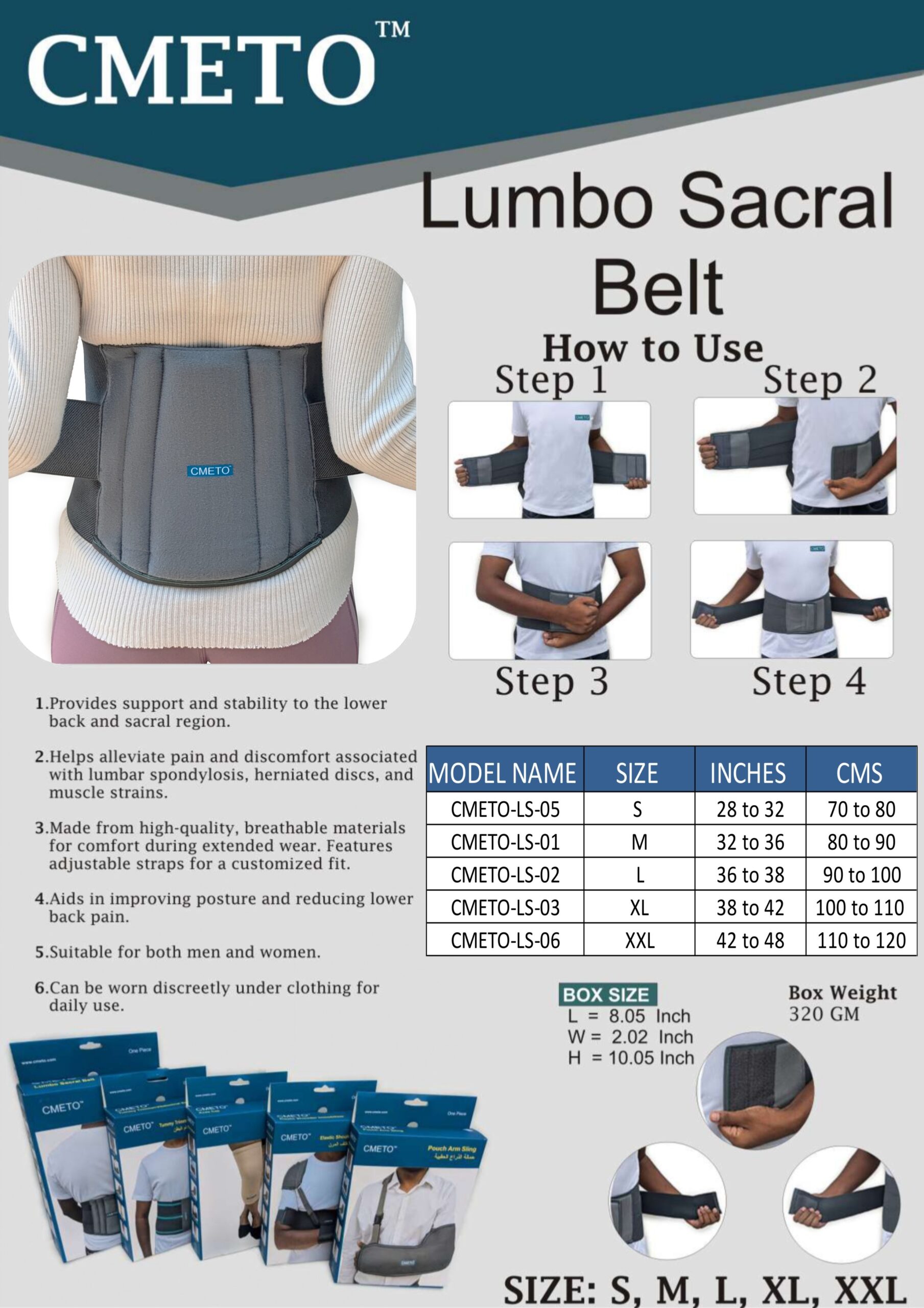 Lumbo Sacral Belt