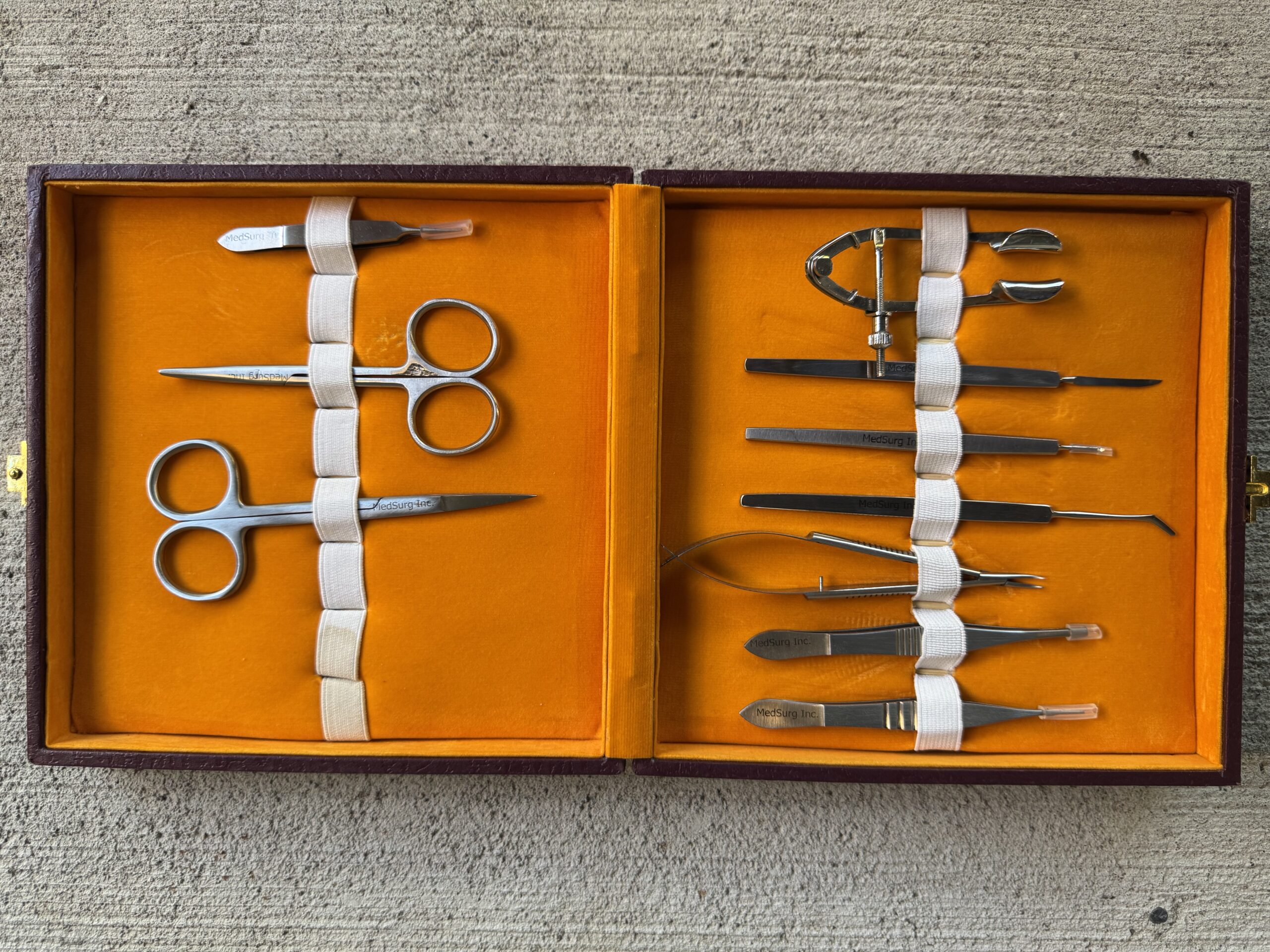 PTERYGIUM SET – STAINLESS STEEL – 10 PIECES