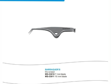Barraquer Iris Scissor