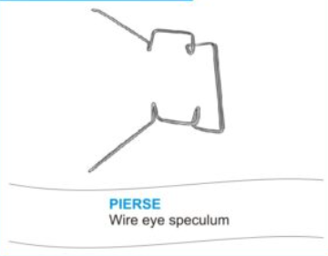 Pierse Wire Eye Speculum