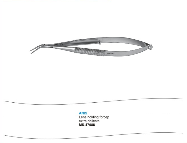 Anis Lens Holding Forcep Extra Delicate