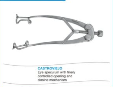 Castroviejo Eye Speculum