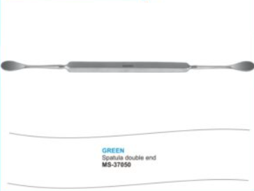 Green Spatula Double End