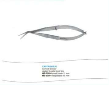 Castroviejo Corneal Scissor