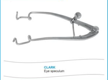 Clark Eye Speculum