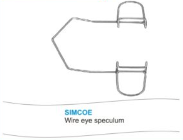 Simcoe Wire Eye Speculum