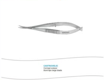 Castroviejo Corneal Scissor