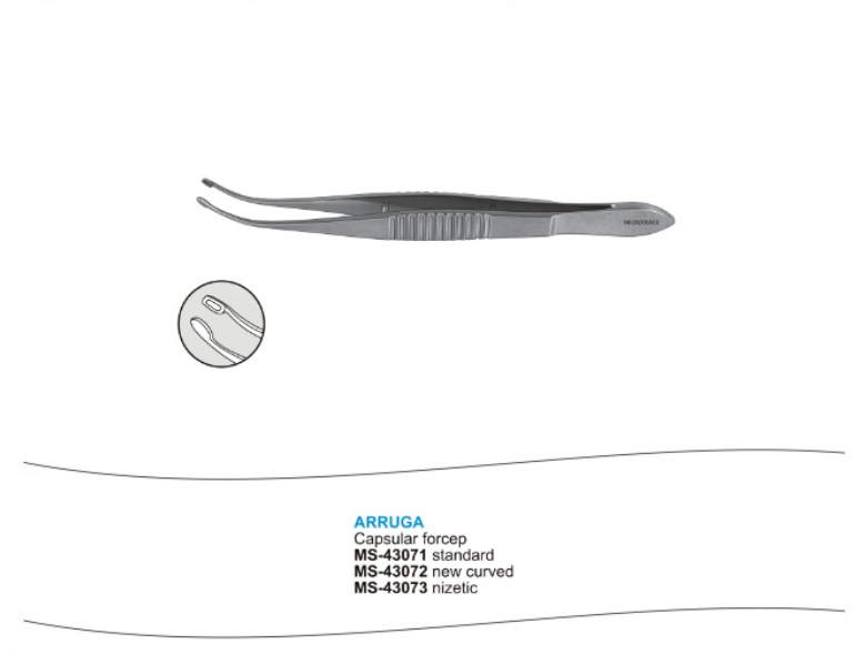 Arruga Capsular Forcep