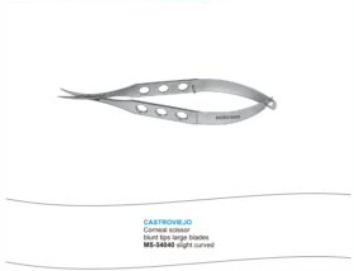 Castroviejo Corneal Scissor