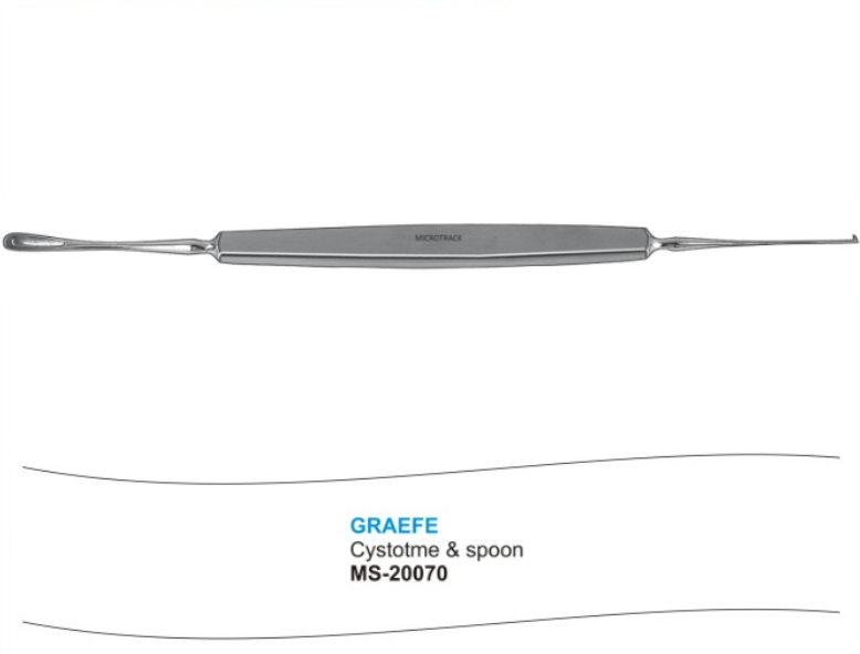 Graefe Cystotome & Spoon