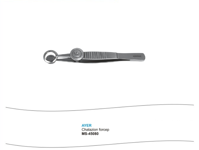 Ayer Chalazion Forcep