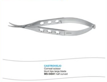 Castroviejo Corneal Scissor