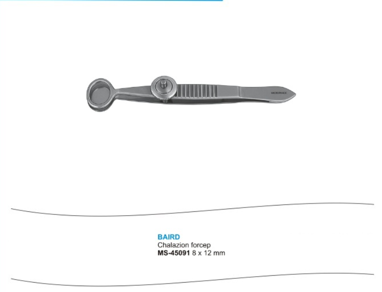 Baird Chalazion Forcep