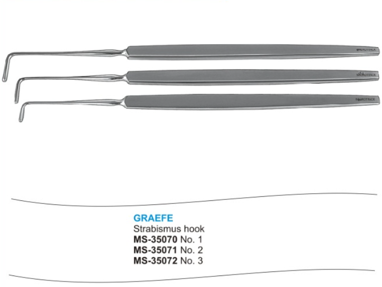 Graefe Strabismus Hooka